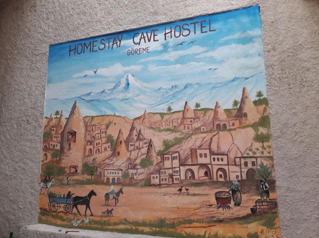 Homestay Cave Hostel Гьореме Екстериор снимка